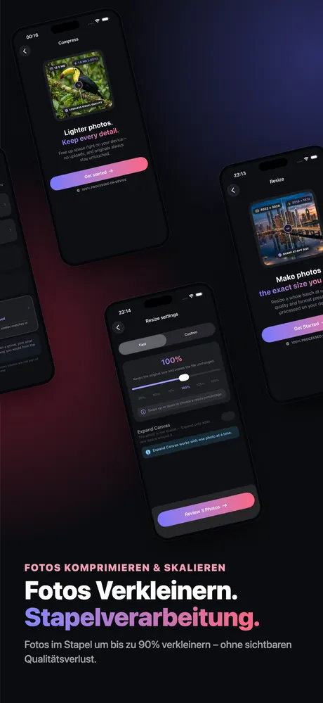 App-Store-Bildschirmfoto von OptiPixel 4