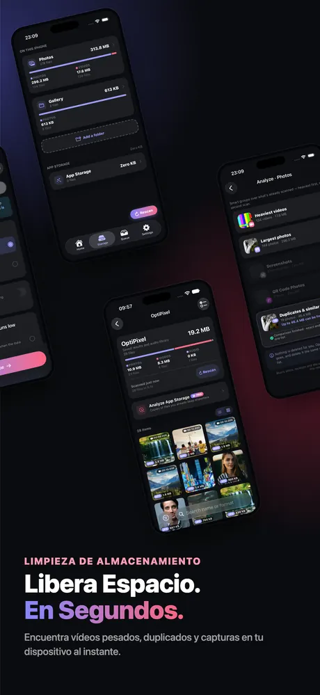 Captura de OptiPixel en el App Store 3