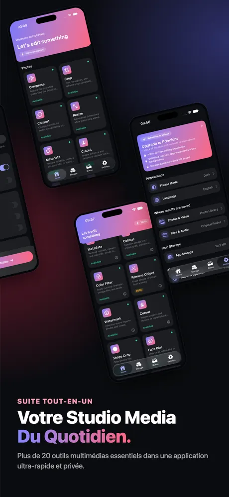 Capture d’écran App Store d’OptiPixel 10