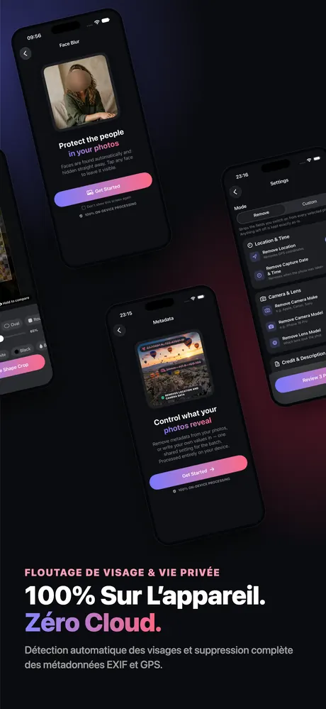 Capture d’écran App Store d’OptiPixel 9