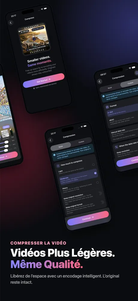 Capture d’écran App Store d’OptiPixel 2