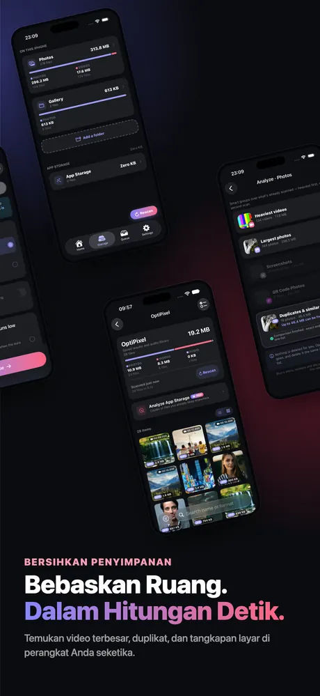 Tangkapan layar OptiPixel di App Store 3