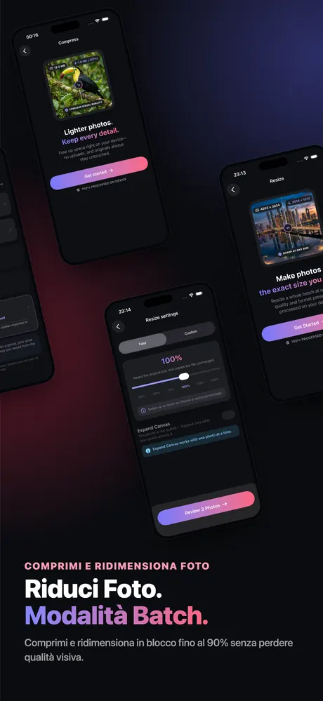 Screenshot App Store di OptiPixel 4