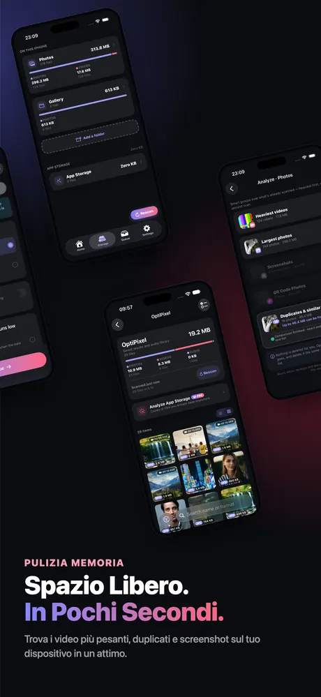 Screenshot App Store di OptiPixel 3