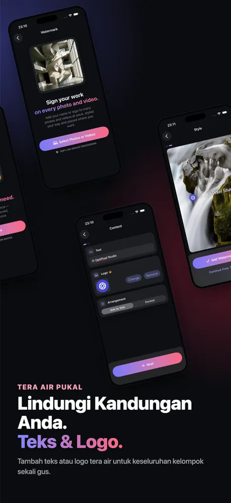 Tangkapan skrin OptiPixel di App Store 5