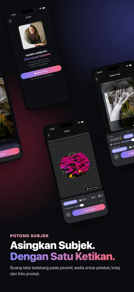 Tangkapan skrin OptiPixel di App Store 8